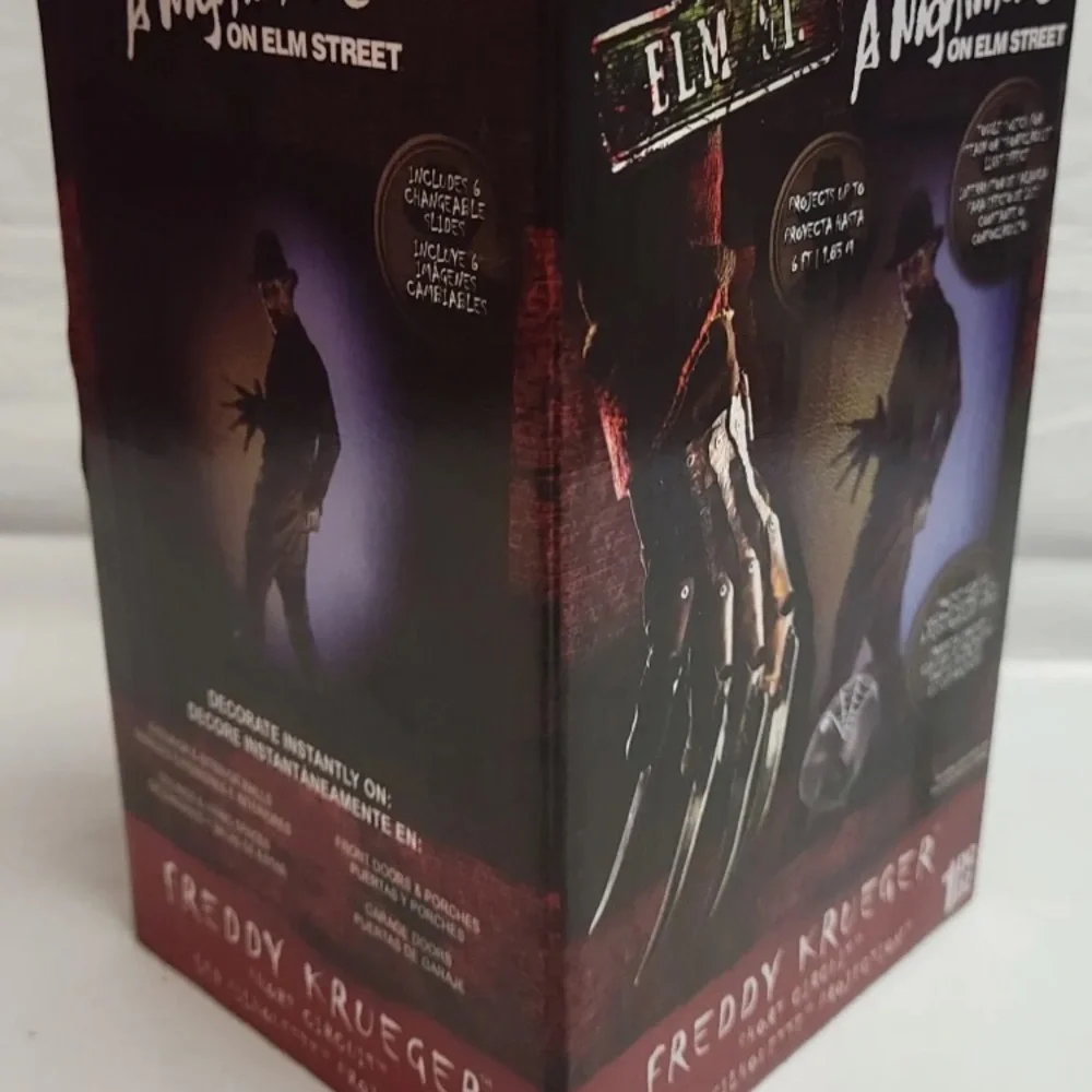Nightmare On Elm Street Freddy Krueger Short Circuit LED Projector Halloween